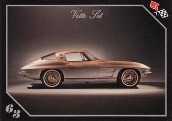 #11 1963 Corvette Sport Coupe - 1991 Collect-A-Card Vette Set
