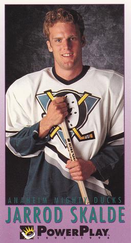#11 Jarrod Skalde - Anaheim Mighty Ducks - 1993-94 Fleer PowerPlay Hockey
