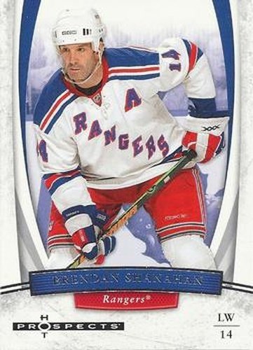 #11 Brendan Shanahan - New York Rangers - 2007-08 Fleer Hot Prospects Hockey