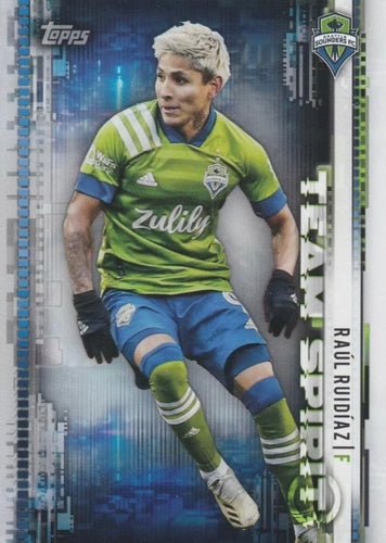 #TS-11 Raœl Ruid’az - Seattle Sounders FC - 2021 Topps MLS Soccer - Team Spirit