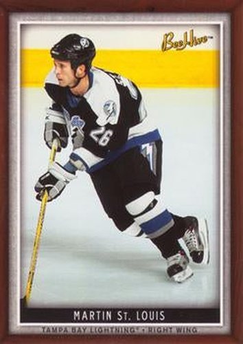 #11 Martin St. Louis - Tampa Bay Lightning - 2006-07 Upper Deck Beehive Hockey