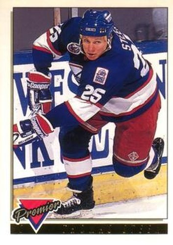 #11 Thomas Steen - Winnipeg Jets - 1993-94 O-Pee-Chee Premier Hockey - Gold