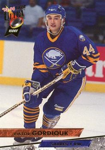 #120 Viktor Gordiouk - Buffalo Sabres - 1993-94 Ultra Hockey