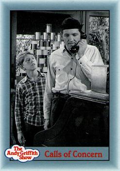 #120 Calls of Concern - 1990-91 Pacific The Andy Griffith Show
