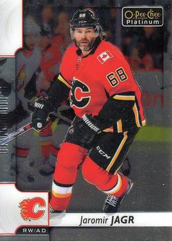 #120 Jaromir Jagr - Calgary Flames - 2017-18 O-Pee-Chee Platinum Hockey