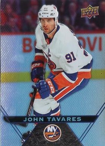 #120 John Tavares - New York Islanders - 2018-19 Upper Deck Tim Hortons Hockey