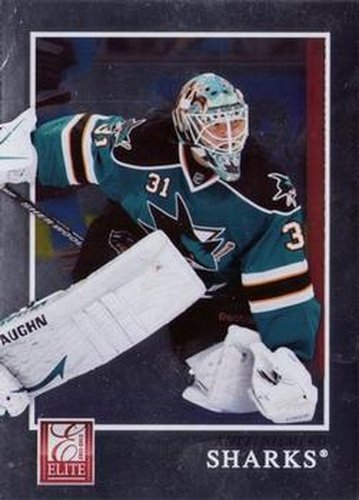 #120 Antti Niemi - San Jose Sharks - 2011-12 Panini Elite Hockey