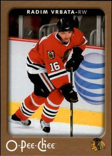 #120 Radim Vrbata - Chicago Blackhawks - 2006-07 O-Pee-Chee Hockey