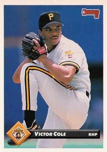 #120 Victor Cole - Pittsburgh Pirates - 1993 Donruss Baseball