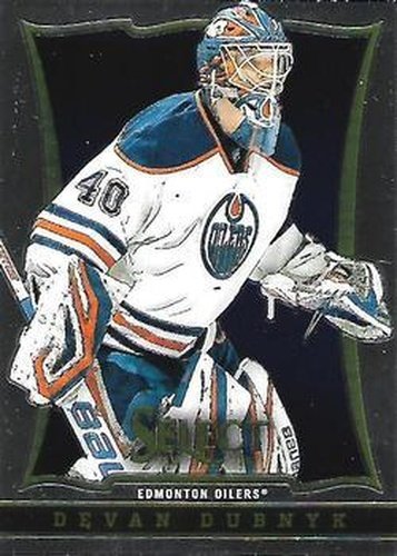 #120 Devan Dubnyk - Edmonton Oilers - 2013-14 Panini Select Hockey