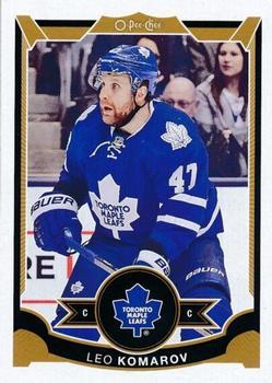 #120 Leo Komarov - Toronto Maple Leafs - 2015-16 O-Pee-Chee Hockey