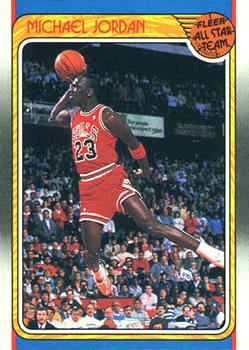 #120 Michael Jordan - Chicago Bulls - 1988-89 Fleer Basketball