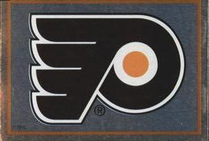 #120 Philadelphia Flyers Logo - Philadelphia Flyers - 1995-96 Panini Hockey Stickers