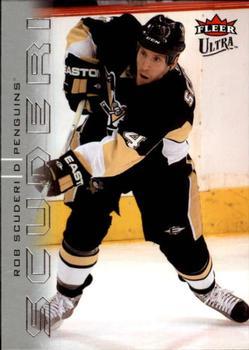 #120 Rob Scuderi - Pittsburgh Penguins - 2009-10 Ultra Hockey