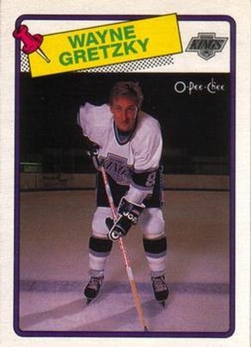 #120 Wayne Gretzky - Los Angeles Kings - 1988-89 O-Pee-Chee Hockey