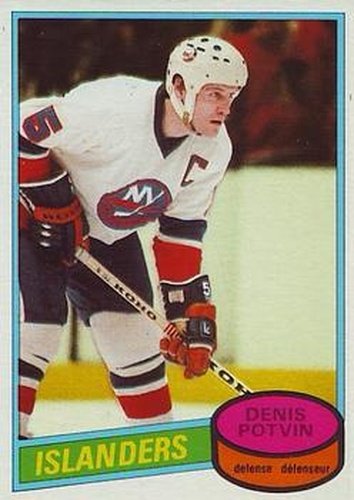 #120 Denis Potvin - New York Islanders - 1980-81 O-Pee-Chee Hockey