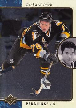 #120 Richard Park - Pittsburgh Penguins - 1995-96 SP Hockey