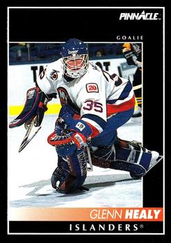 #121 Glenn Healy - New York Islanders - 1992-93 Pinnacle Canadian Hockey