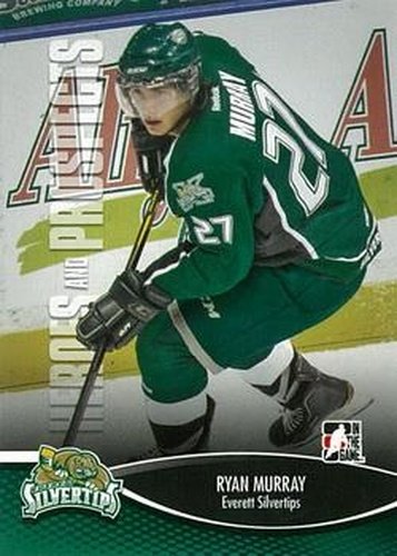 #121 Ryan Murray - Everett Silvertips - 2012-13 In The Game Heroes and Prospects Hockey