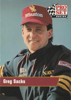 #121 Greg Sacks - Hendrick Motorsports - 1991 Pro Set Racing