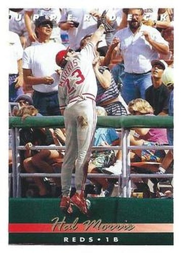 #121 Hal Morris - Cincinnati Reds - 1993 Upper Deck Baseball
