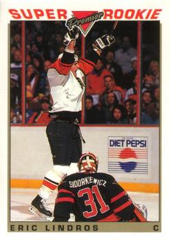 #121 Eric Lindros - Philadelphia Flyers - 1993-94 O-Pee-Chee Premier Hockey
