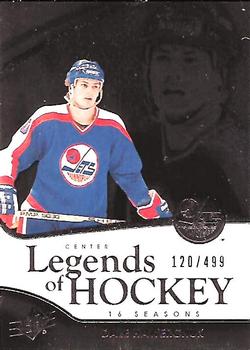 #121 Dale Hawerchuk - Winnipeg Jets - 2011-12 SPx Hockey