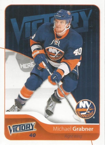 #121 Michael Grabner - New York Islanders - 2011-12 Upper Deck Victory Hockey