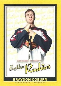 #121 Braydon Coburn - Atlanta Thrashers - 2005-06 Upper Deck Beehive Hockey
