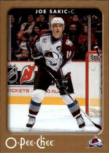 #121 Joe Sakic - Colorado Avalanche - 2006-07 O-Pee-Chee Hockey