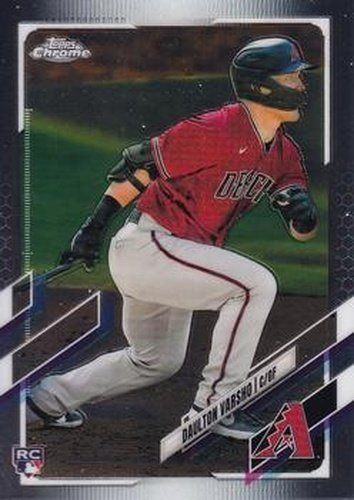 #121 Daulton Varsho - Arizona Diamondbacks - 2021 Topps Chrome Baseball