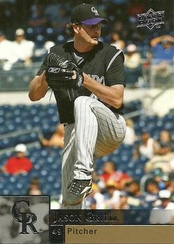 #121 Jason Grilli - Colorado Rockies - 2009 Upper Deck Baseball