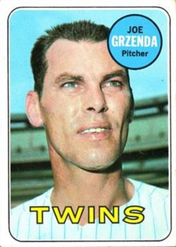 #121 Joe Grzenda - Minnesota Twins - 1969 Topps Baseball