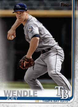 #121 Joey Wendle - Tampa Bay Rays - 2019 Topps Baseball