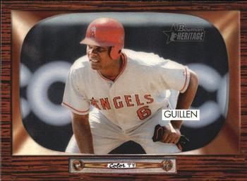 #121 Jose Guillen - Anaheim Angels - 2004 Bowman Heritage Baseball