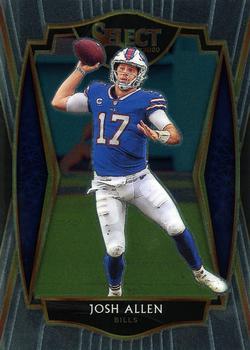 #121 Josh Allen - Buffalo Bills - 2020 Panini Select Football