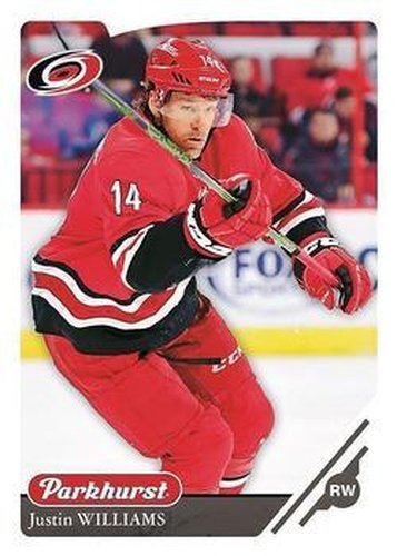 #121 Justin Williams - Carolina Hurricanes - 2018-19 Parkhurst Hockey
