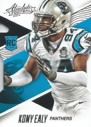 #121 Kony Ealy - Carolina Panthers - 2014 Panini Absolute - Retail Football