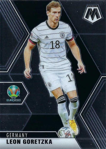 #121 Leon Goretzka - Germany - 2021 Panini Mosaic UEFA EURO Soccer