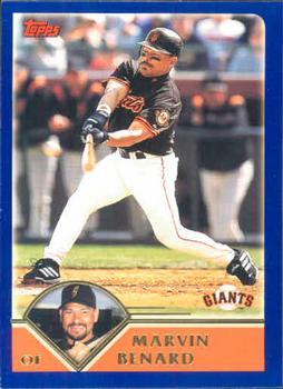 #121 Marvin Benard - San Francisco Giants - 2003 Topps Baseball