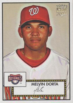 #121 Melvin Dorta - Washington Nationals - 2006 Topps 1952 Edition Baseball
