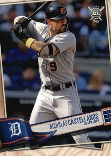 #121 Nicholas Castellanos - Detroit Tigers - 2019 Topps Big League Baseball