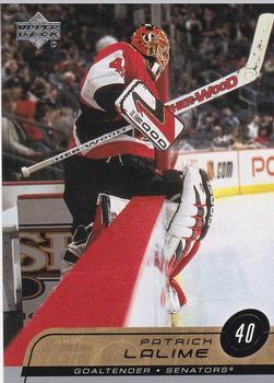 #121 Patrick Lalime - Ottawa Senators - 2002-03 Upper Deck Hockey