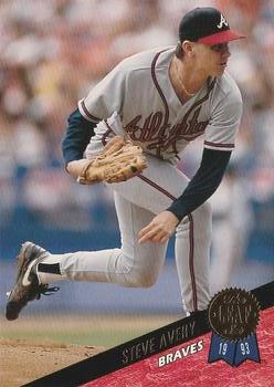 #121 Steve Avery - Atlanta Braves - 1993 Leaf Baseball