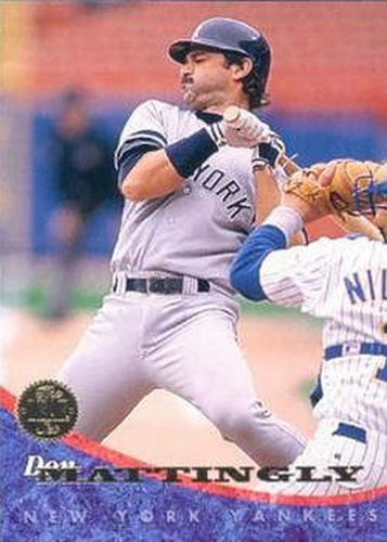 #121 Don Mattingly - New York Yankees - 1994 Leaf Baseball