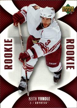#121 Keith Yandle - Phoenix Coyotes - 2006-07 Upper Deck Mini Jersey Hockey