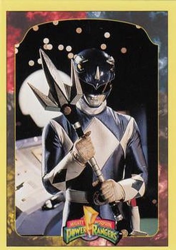 #121 The Blue Ranger - 1994 Collect-A-Card Power Rangers