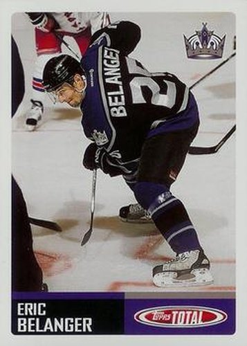 #121 Eric Belanger - Los Angeles Kings - 2002-03 Topps Total Hockey
