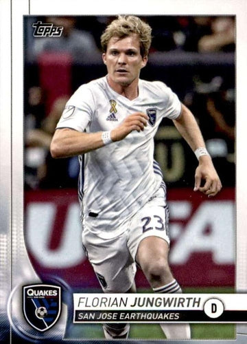 #122 Florian Jungwirth - San Jose Earthquakes - 2020 Topps MLS Soccer