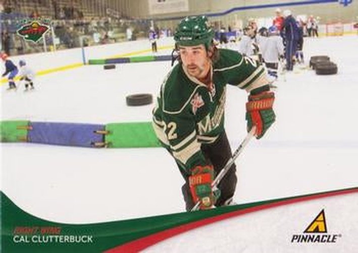#122 Cal Clutterbuck - Minnesota Wild - 2011-12 Panini Pinnacle Hockey